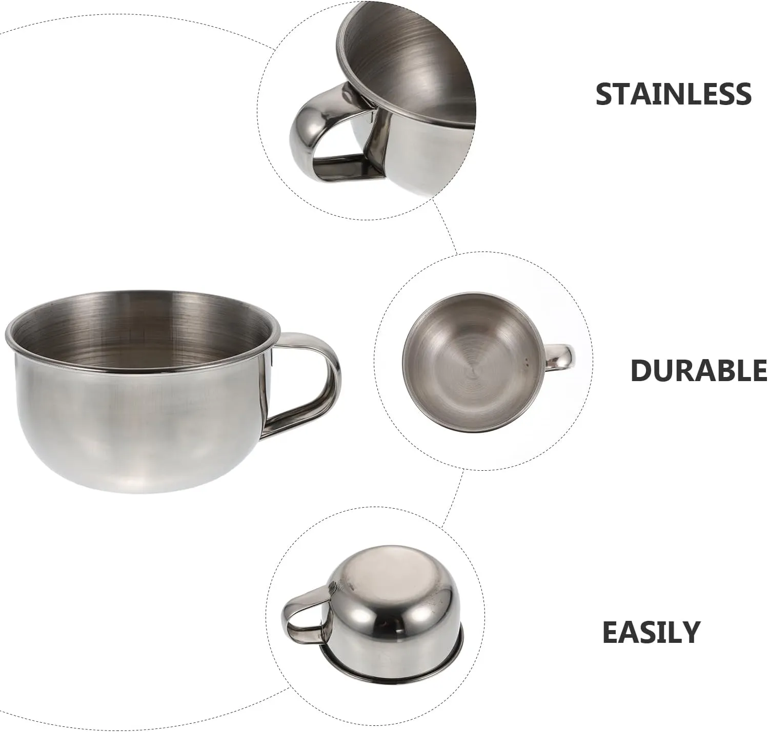 1 Pc Shaving Soap Bowl Soap for Men Japanese Tools Mens Razors for Shaving Foam Shaving Tool Shaving Soap Cup Shaving Cream Mug Bubbling Bowl with Handle Shaving Bowl for Men Shave