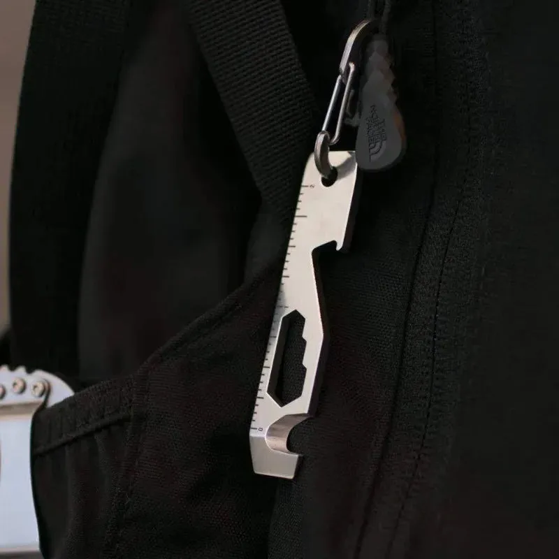 10 in 1 EDC Pocket Survival Tool for Camping and Hiking