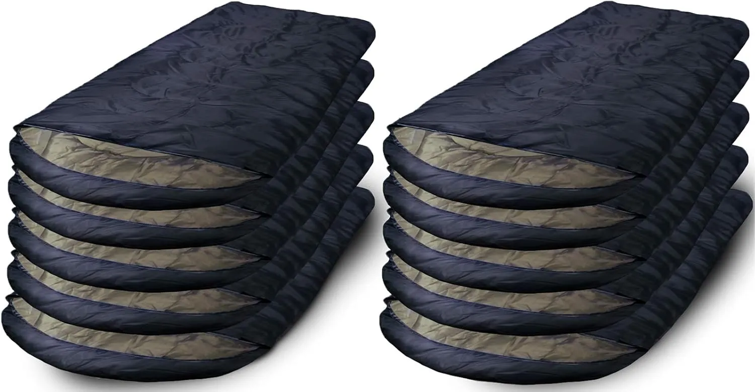 10 Pack of Camping Lightweight Sleeping Bags – 3 Season Warm & Cool Weather – Outdoor Gear, Adults and Kids, Hiking, Waterproof, Compact, Sleep Bag Bulk Wholesale