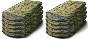 10 Pack of Camping Lightweight Sleeping Bags – 3 Season Warm & Cool Weather – Outdoor Gear, Adults and Kids, Hiking, Waterproof, Compact, Sleep Bag Bulk Wholesale