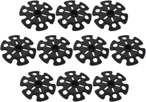 10 Pcs Rubber Snowflake Basket Powder Baskets Ski Pole Colored Trekking Pole Replacement Basket Kosz z ? Travel Accessories Climbing Trekking Pole Tips Guard Bar Trekking Poles