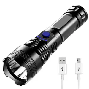 100000 Lumens Super Bright Long Range LED Flashlight Tactical Outdoor Waterproof Lantern Torch