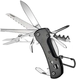 11-Function Portable Multi-Tool, Easy-to-Use Outdoor Utility Gear with Scissors, Multi-Purpose Equipment for Camping