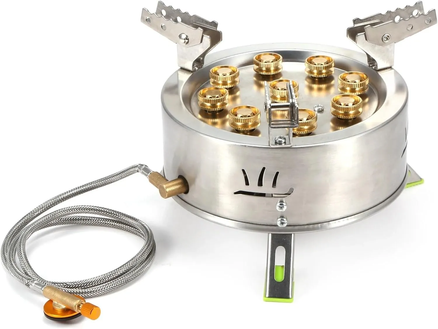 12800W Camping Gas Stove Burner Portable Outdoor Backpacking Hiking Folding Camp Stove