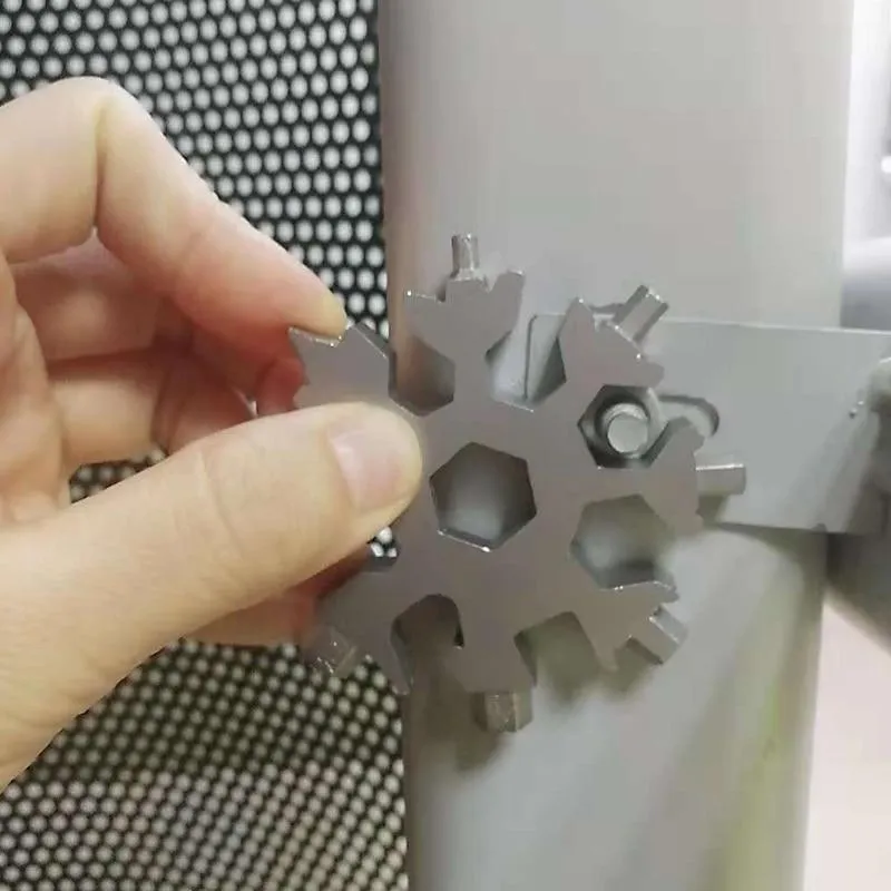 18-in-1 Stainless Steel Snowflake Multi Tool