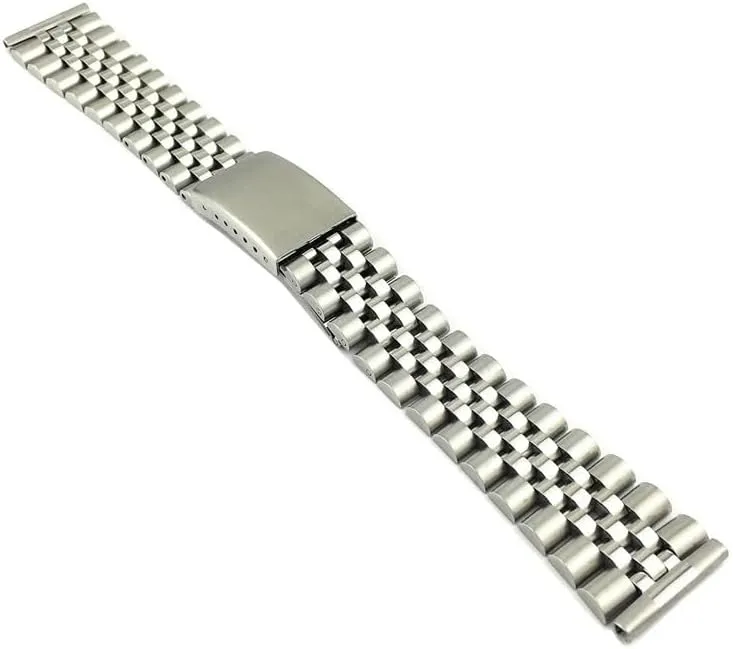 18mm 20mm Stainless Steel Watch Strap Wrist Band Bracelet Accessories Men Women Watch Chain Strap