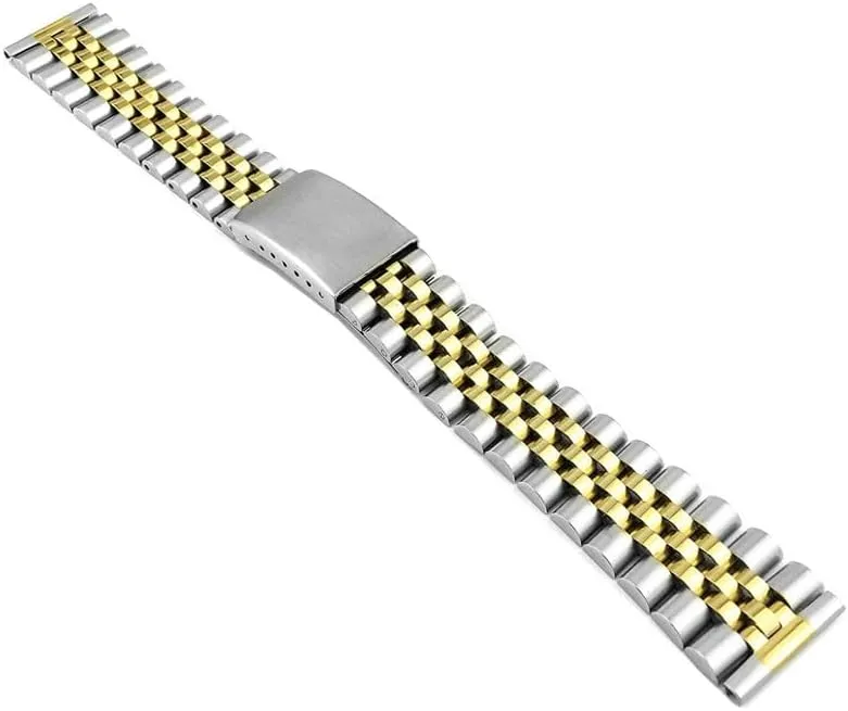 18mm 20mm Stainless Steel Watch Strap Wrist Band Bracelet Accessories Men Women Watch Chain Strap