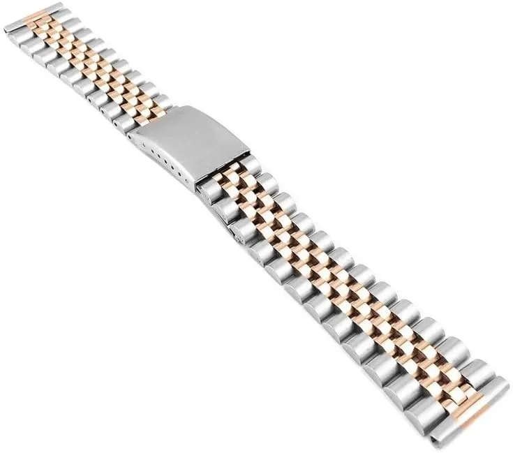 18mm 20mm Stainless Steel Watch Strap Wrist Band Bracelet Accessories Men Women Watch Chain Strap