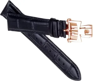 19mm 20mm 21mm 22mm Genuine Leather Cowhide Strap for Vacheron Constantin Patrimony VC Men and Women Watch Band