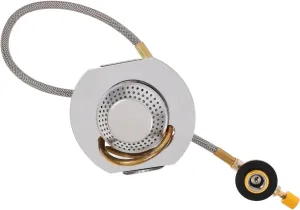 1pc Portable Gas Burner Stove Outdoor Cooker Burner for Picnic Stove Air Control Button Outdoor Cooking Tool