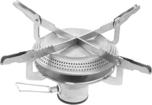 1pc Portable Outdoor Stove Multi-purpose Cooking Burner for Camping Hiking and Picnics High-temperature Resistant Design Random Style