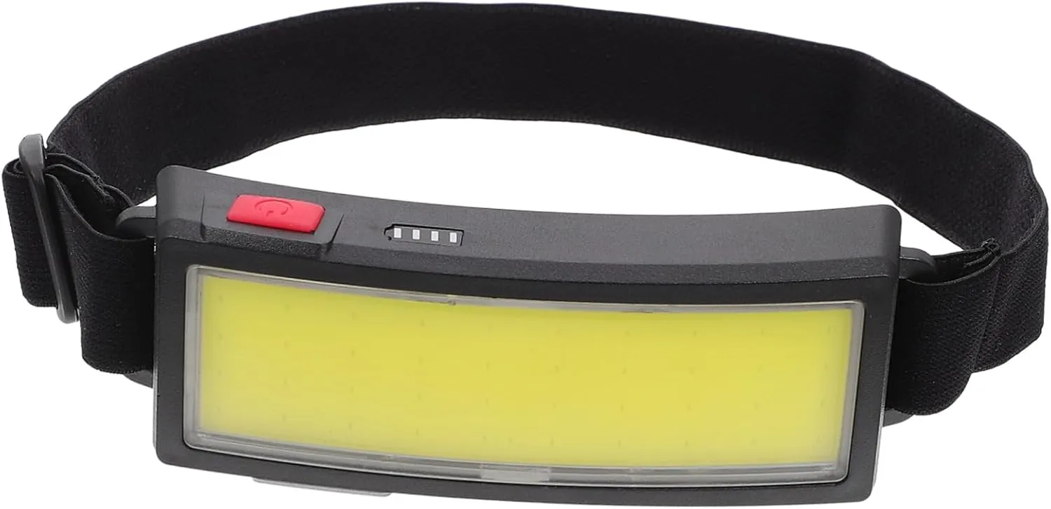 1pc Rechargeable Headlamp Lightweight Led Torch for Outdoor Camping Running Hiking Fishing High-Lumen Sensing Lamp Battery Life for Safety and Convenience