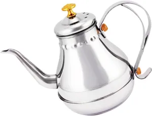 1pc Stainless Steel Boiling Kettle Indoor Teapot for Quick Boiling Exquisite Design for Home Use