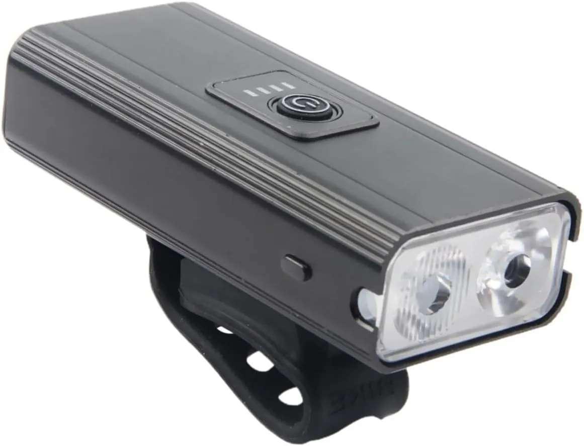 1set USB Rechargeable Bike Front Lamp Rainproof Led Headlight for Safe Outdoor Riding Lightweight Portable for Night Cycling Riding Warning Light
