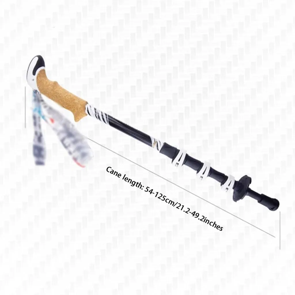 2 Pack Adjustable Trekking Poles, Lightweight Walking Sticks for Women, Outdoor Activities Gear, for Backpacking
