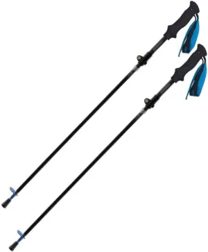 2 Pack Lightweight Trekking Poles, Walking Sticks with Quick Adjustable Locks, Comfort EVA Handle, for Travel