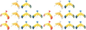 20 Pcs Balance Bird Gravity Eagle Finger Toy - Educational Science Party Favors for Kids, Assorted Colors