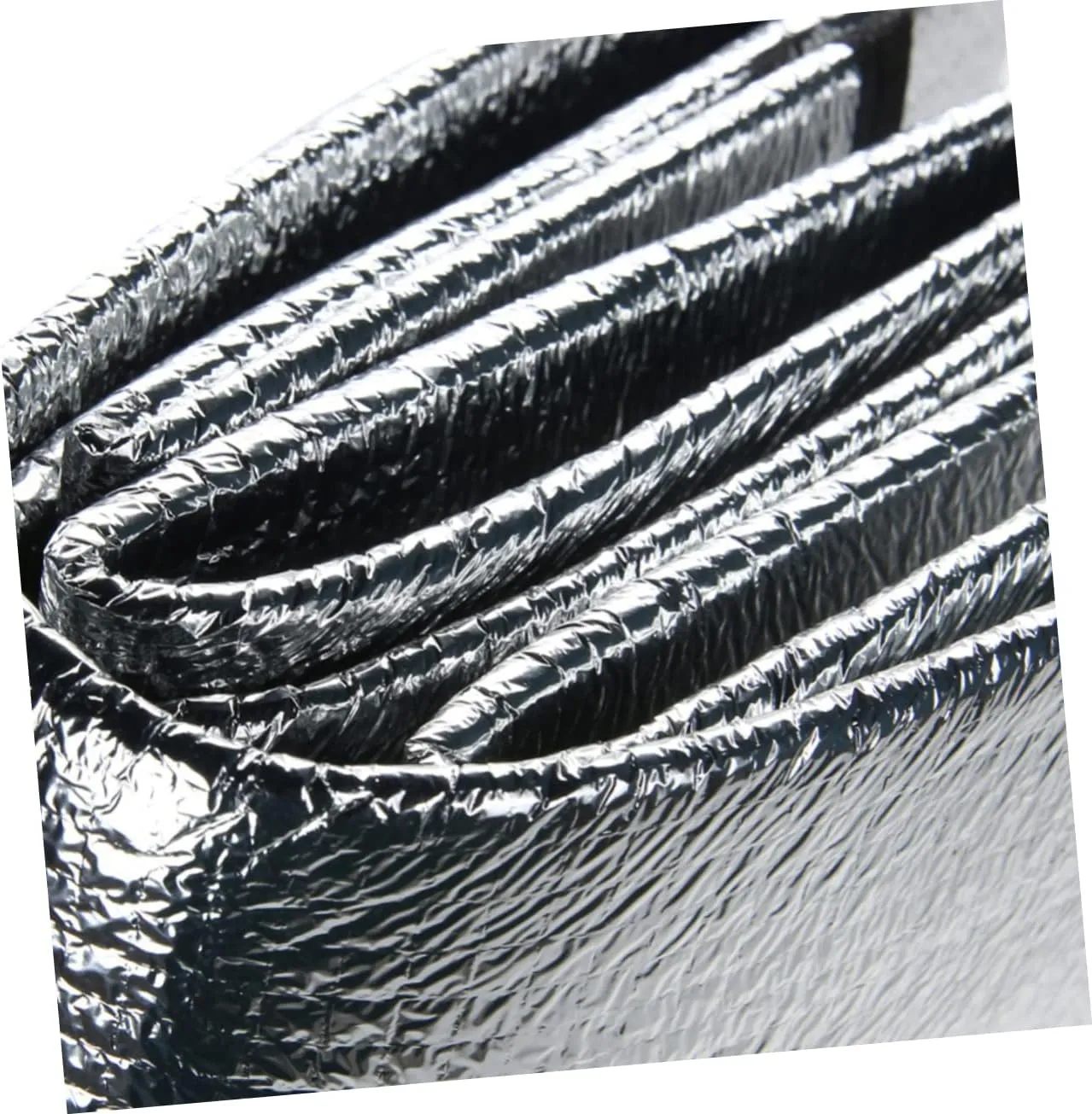200x150cm Camping Sleeping Pad Waterproof Aluminum Foil Folding Mat for Outdoor Kneeler Double-Sided Protection Eva Material