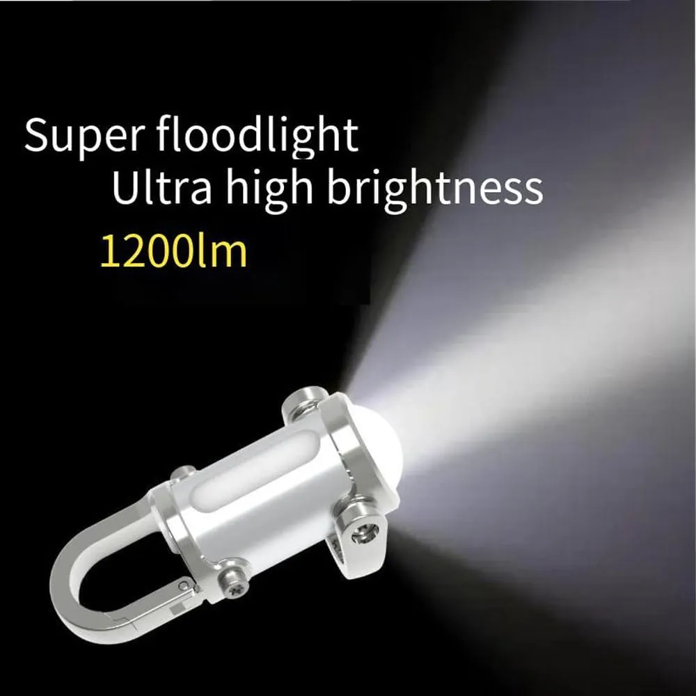 2024 Best Mini Flashlight Keychain，Waterproof Emergency Powermini Flashlight Keychain,Portable 3 in 1 Flashlight Keychain 7 Dimming Modes Perfect for A Wide Range of Uses (Black)