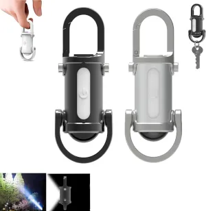 2024 Best Mini Flashlight Keychain，Waterproof Emergency Powermini Flashlight Keychain,Portable 3 in 1 Flashlight Keychain 7 Dimming Modes Perfect for A Wide Range of Uses (Mix-2)