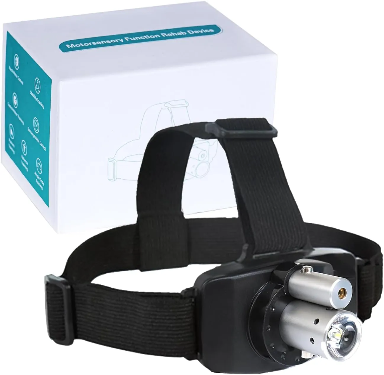 2025 New Rechargeable LED Laser Headlamp with Laser Pointer High Lumens- Lightweight Laser Headlights Enhance Professional Physical Therapy with Adjustable Angles Headband and Powerful LED Lights