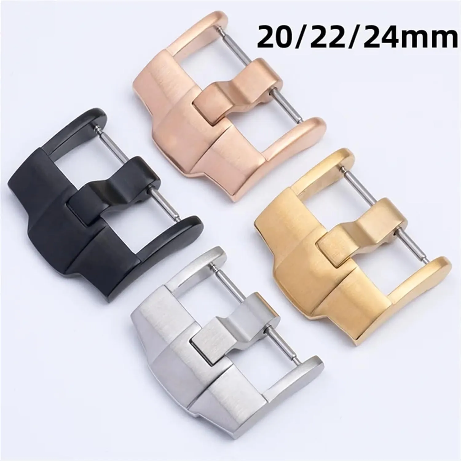 20mm, 22mm, 24mm, 18mm Stainless Steel Pin Buckle Fit For AP Watch Audemars And Pigue Strap Clasp