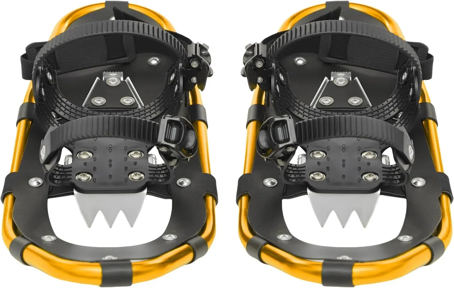 21 Inch Light Weight Snowshoes Snowshoe for Men & Women with Adjustable Trekking Poles Durable All Terrain for Ski Resorts, Outdoor Skiing Programs