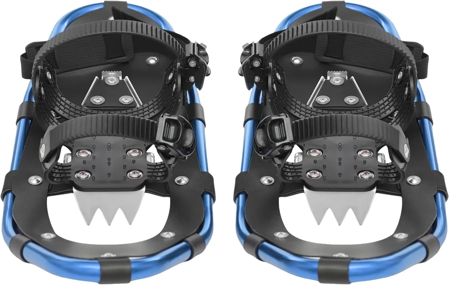 21 Inch Snowshoes for Men, Women, and Youth, Mens Snow Shoes for Women with Adjustable Trekking Poles and Carry Bag, 154LBS Load Capacity
