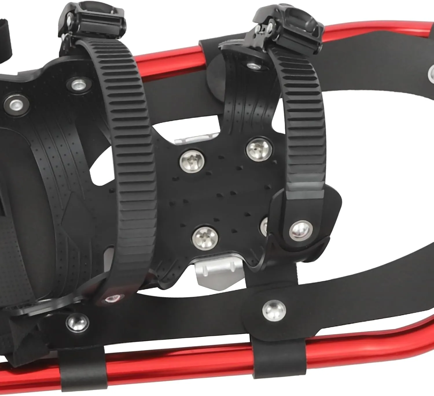 21/25 Inch Snowshoes & Trekking Poles Bundle for Men, Women, and Youth-Lightweight All Terrain Aluminum Snow Shoes w/Adjustable Binding, 3-Section Ttelescopic Poles and Carry Bag