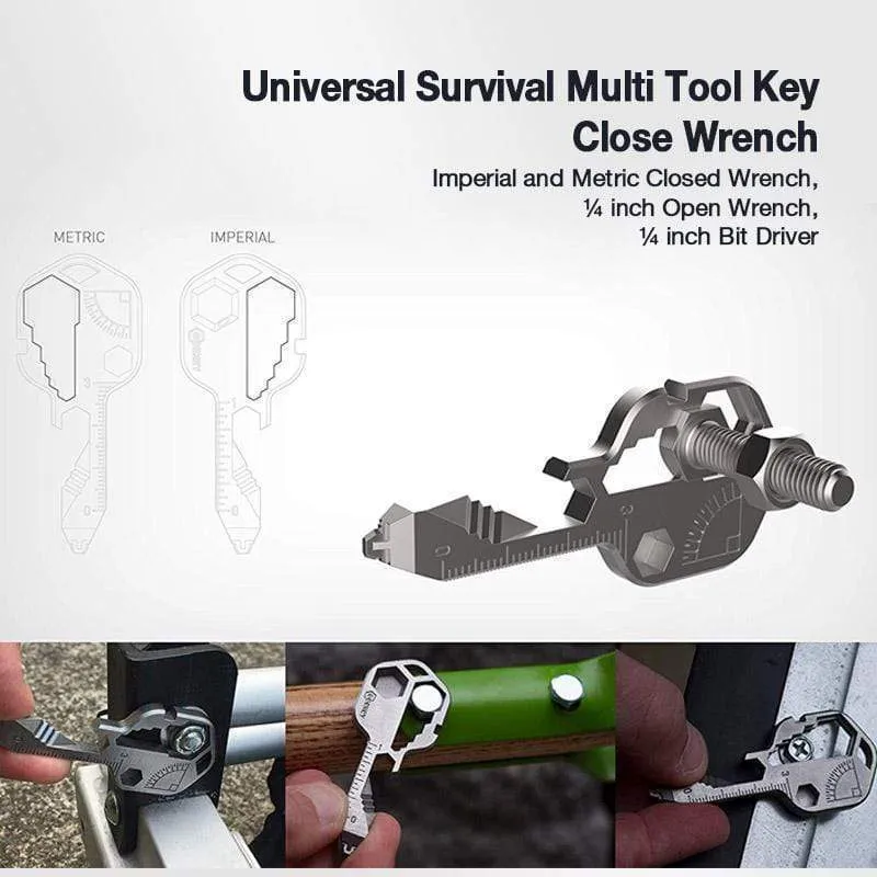 24 in 1 Stainless Steel Multi Tool Key【Buy More Save More】