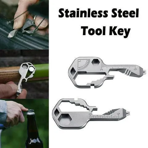 24 in 1 Stainless Steel Multi Tool Key【Buy More Save More】