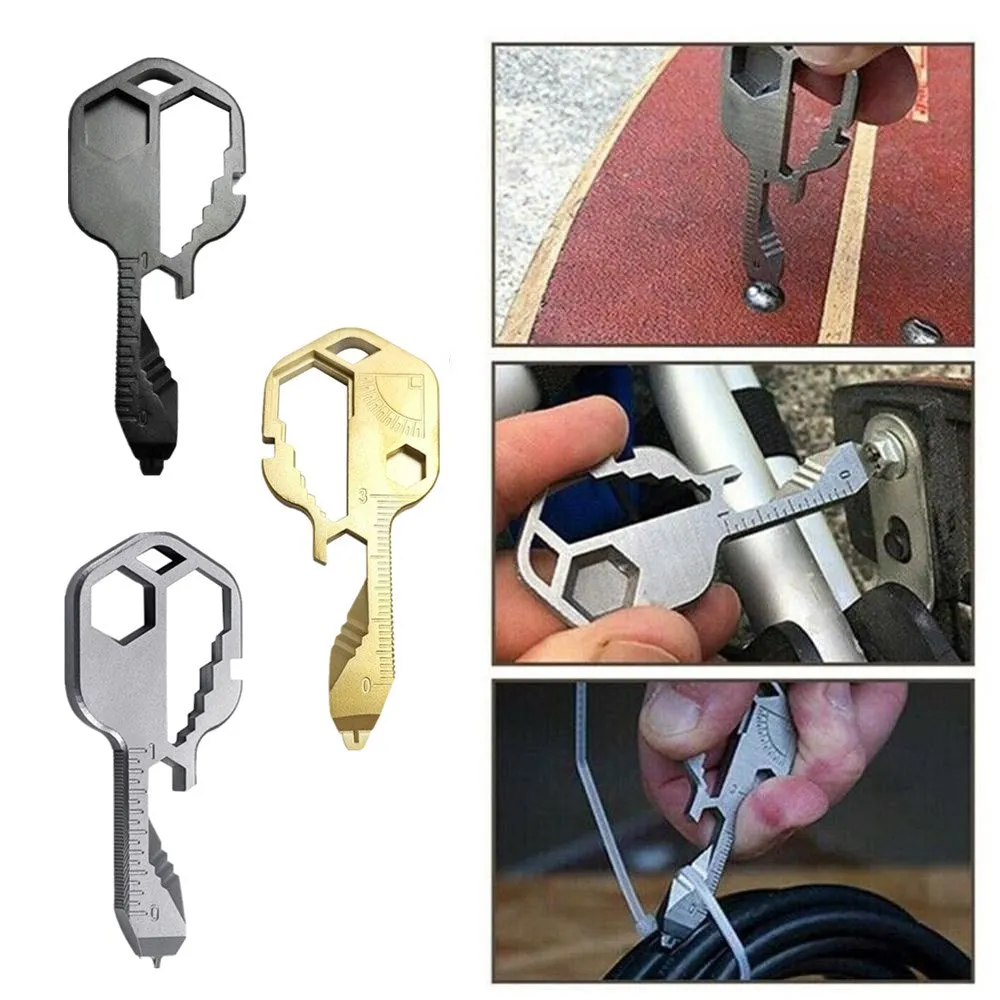 24 in 1 Stainless Steel Multi Tool Key【Buy More Save More】