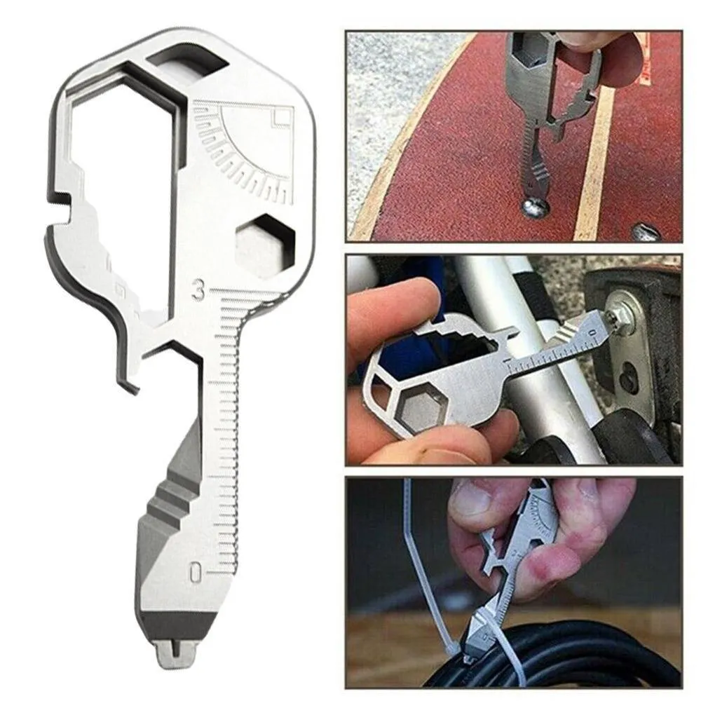 24 in 1 Stainless Steel Multi Tool Key【Buy More Save More】