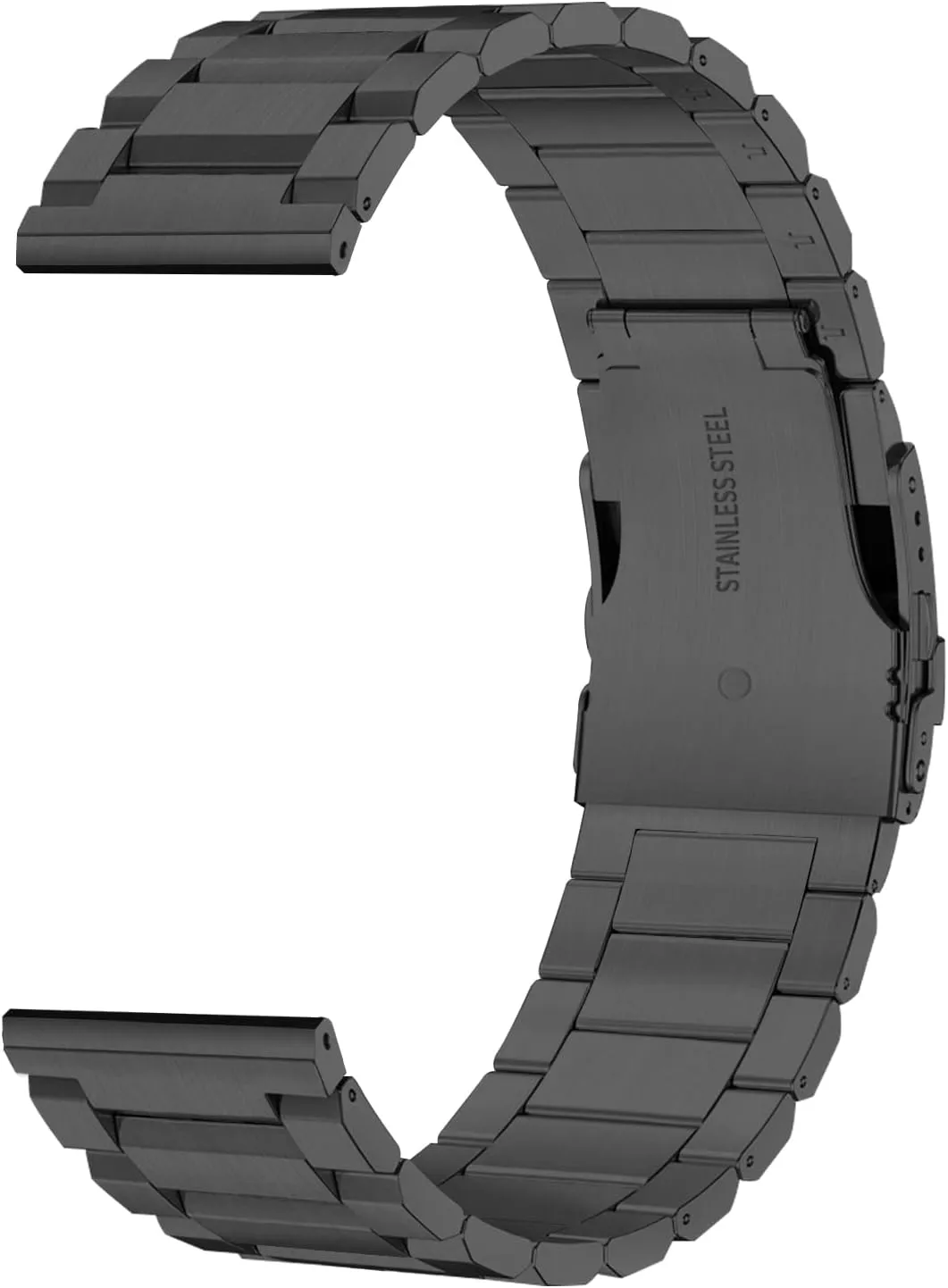 24mm 22mm 20mm 18mm Metal Strap Quality solid stainless steel Watch Bracelet Strap Men black/Silver