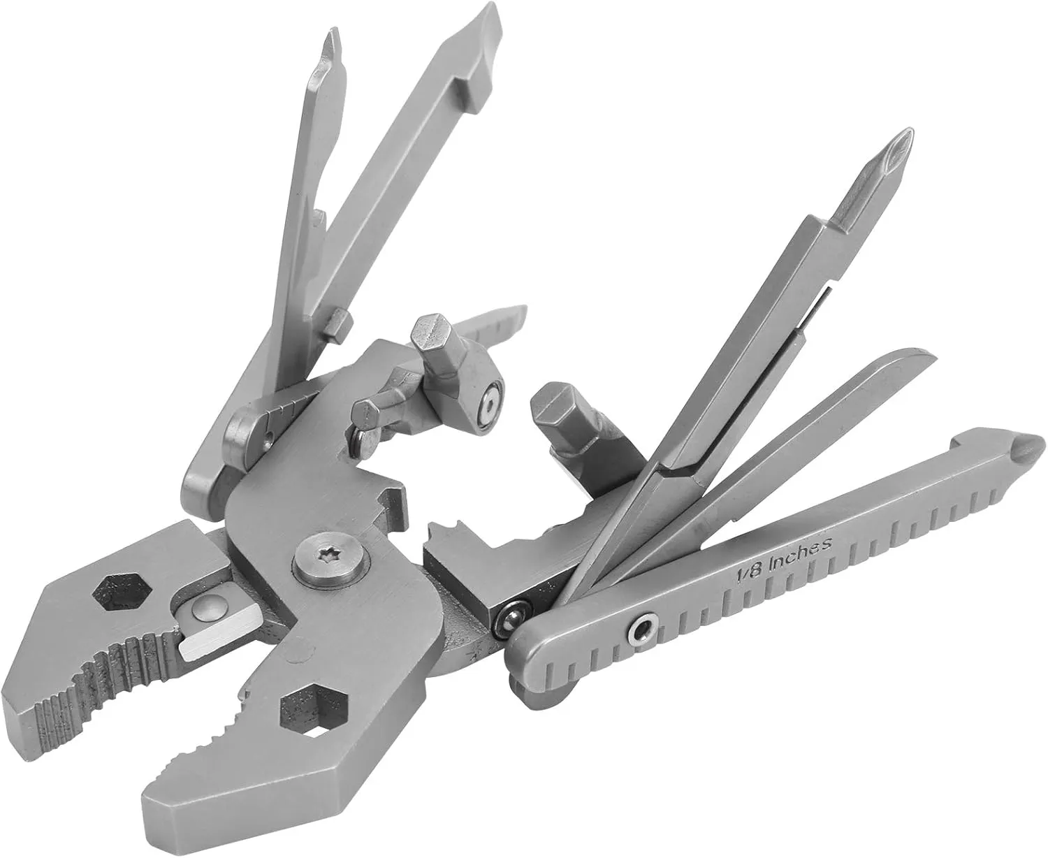 25 In 1 Multitool Pliers,Portable Multi Tool,Outdoor 25in1 MultiFunctional Pliers Kit Stainless Steel Multitool with Knife Wrench Gift for Men