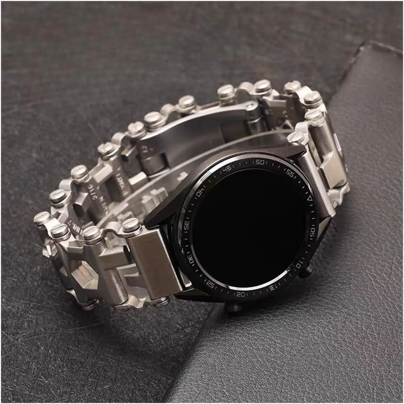 29 in 1 Multi Tool Bracelets Stainless Men Outdoor Survival Hand Tools Kit Watchband for Garmin 22mm 26mm /for Samsung 20mm 22mm