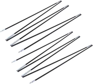 2Pcs Camping Tarp Rod Replacement Adjustable Poles Accessories for Awning