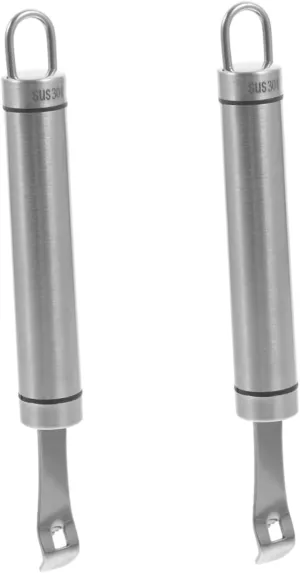 2pcs Stainless Steel Mini Bottle Opener Cool Bottle Opener Nurse Helper