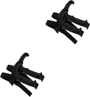 2sets Trekking Pole Handle for Replacement Lightweight Plastic Hiking Pole Grip 2pcs*2