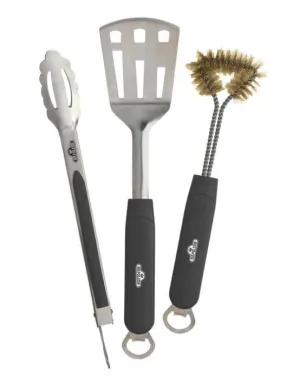 3 Piece Stainless Steel Grill Tool Kit for Napoleon Grills