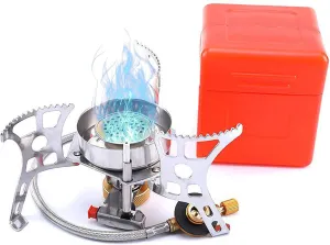 3900W Portable Gas Stove Split Gas Furn Camping Stove Pio Ignition Stove/Manual Ignition Stove