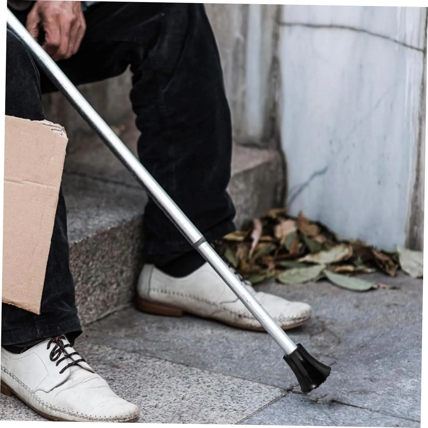 3sets 4pcs Non Slip Cane Tips Replacement Foot Pads for Stability Lightweight Durable Crutch Tips Shock Absorbing Design for Walking Sticks Trekking Poles Easy to Install 4pcs*3