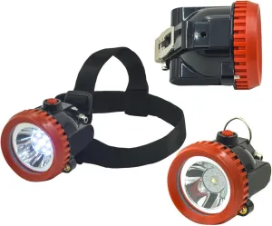 3W Portable Head Mounted Rechargeable Mining Lamp, Waterproofandxplosionproofminingnightworkcampingheadlight,Suitable for Adventure, Firefighting,
