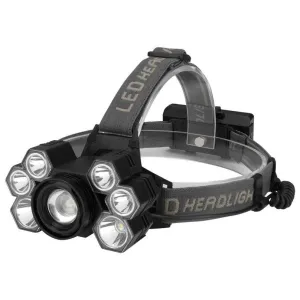 3x T6 4x XPE LED Headlamp Rechargeable Bicycle Head Light 5 Modes Bike Headlight Torch Flashlight Use 2X 18650 Battery 50ST13