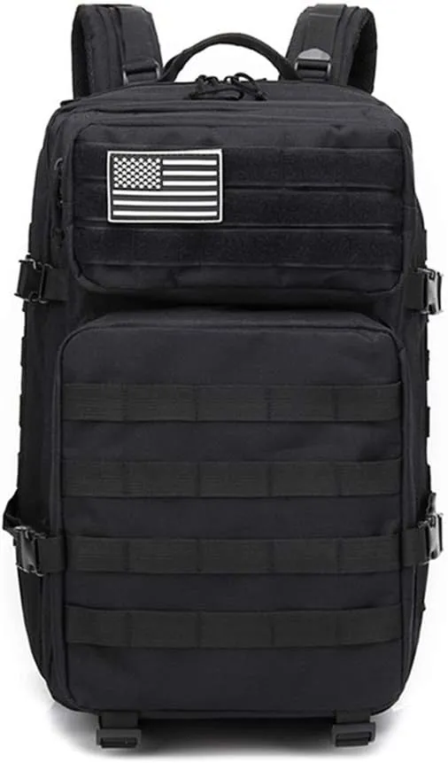 45L Military Backpack Tactica Rucksack Outdoor Assault Pack Hiking Travel Rucksacks
