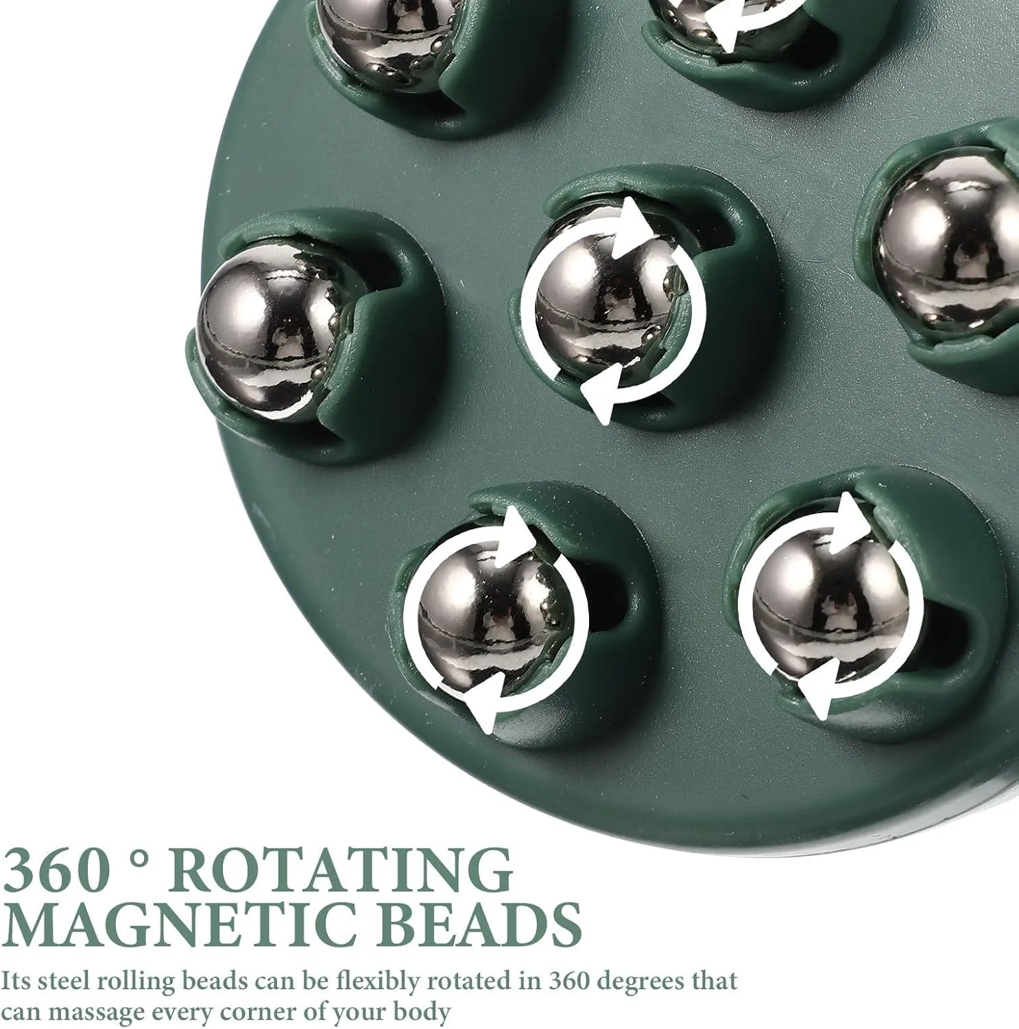 4pcs Roller Ball Massage Tools: Portable Held Massager - Shoulder Neck Foot Massage Tools Deep Acupoint Massager for Body - Ideal for Home and Office Use