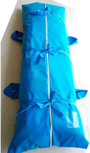 5 Pcs Corpse Bag, Disposable Dead Body Bag Leak Proof Waterproof Body Wrap Bag, Polyethylene Anti-Corrosive Cadaver Disaster Halloween Decoration