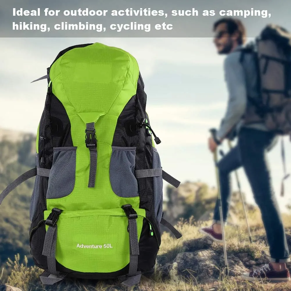 50L Water Proof Hiking Backpack Lightweight Cycling & Climbing Backpack with Ventilation