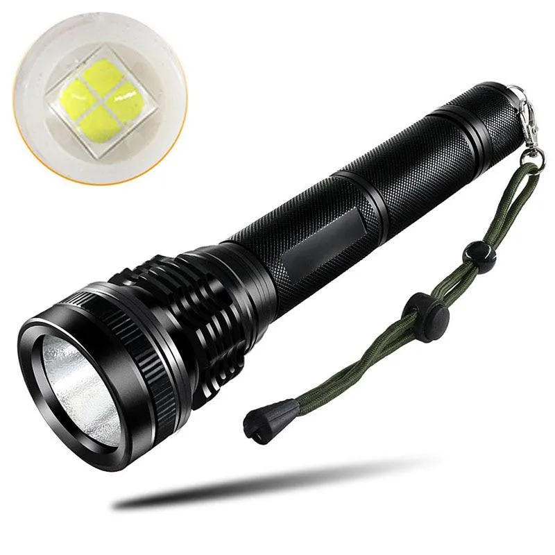 5PCS PANYUE LED Tactical Flashlight Torch XHP50 High Power 5000Lumens LED Aluminum Flashlight Torch Powered by 2* 18650 Battery