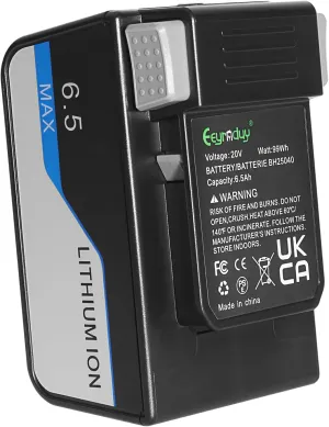 6.5Ah Replacement Battery for Hoover ONEPWR BH25040 BH15030 BH25030 BH15260PC Compatible with All Hoover OnePwr Cordless Vacuum Cleaner (BH25040)
